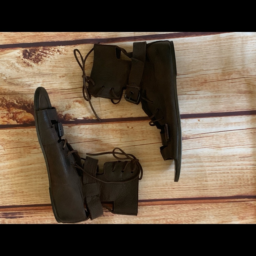 Marsell Brown Leather Gladiator Sandals GORGEOUS